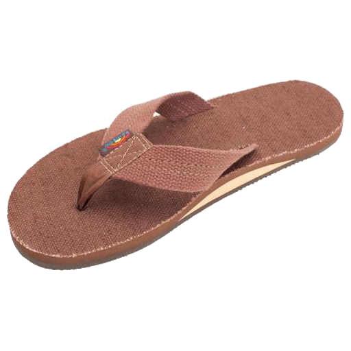 Rainbow Hemp Single Men's Sandals - Surf Station Store