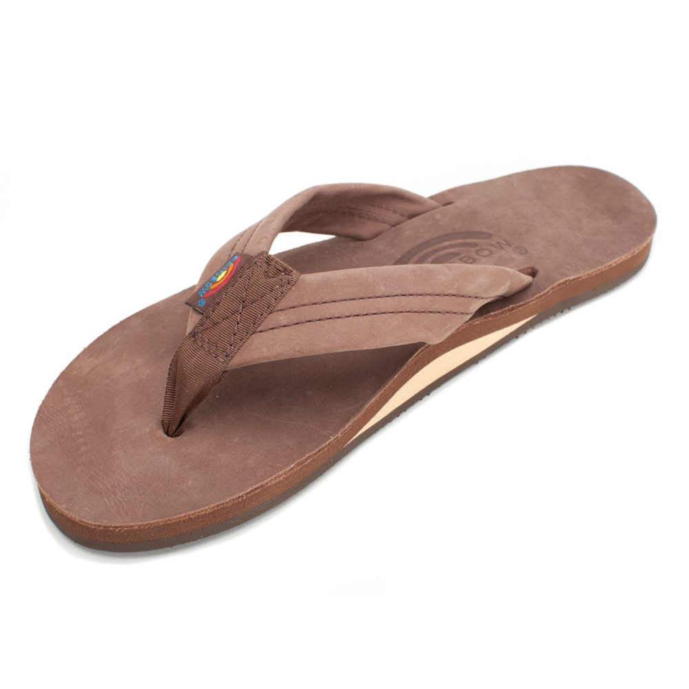Rainbow Women's 301 Premier Leather Flip Flop Sandal | Classic 1