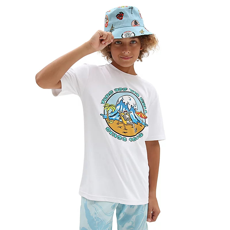 Camiseta Skelechill Sun para meninos