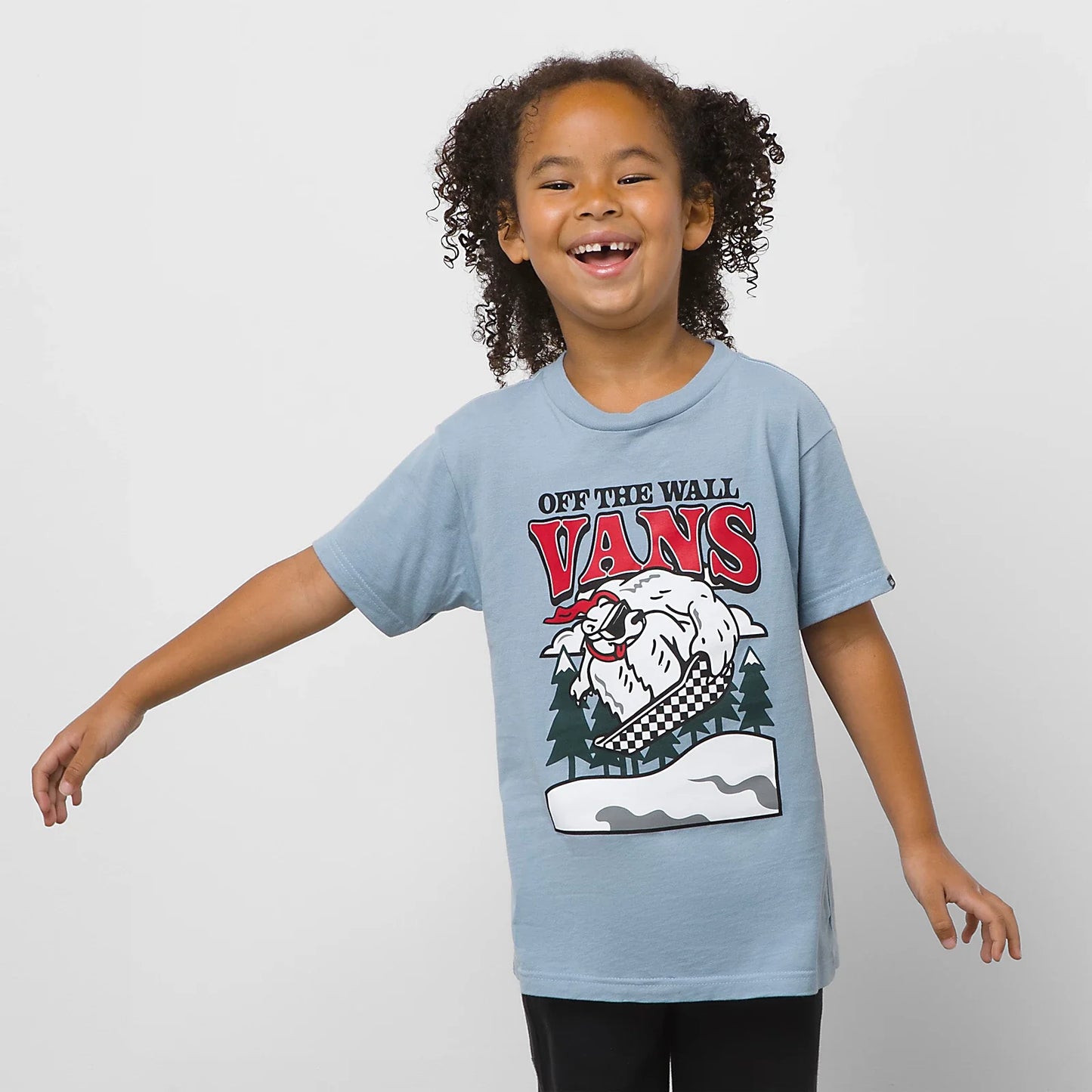 Camiseta con escena de nieve para niños