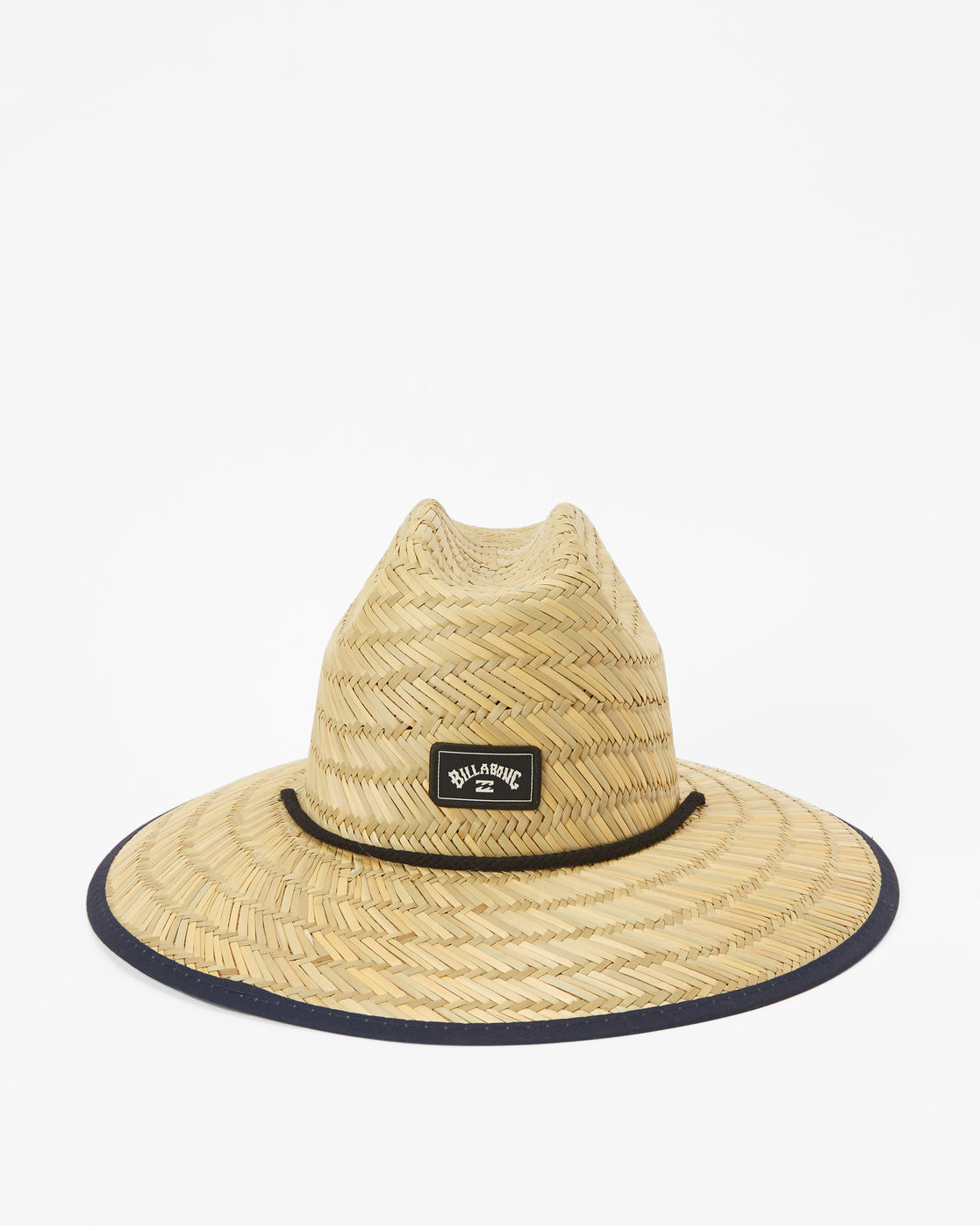 Tides Print Straw Hat